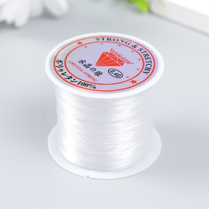 Леска для бисера Леска для бисера "Astra" 0,4мм, 30 м, прозрачный