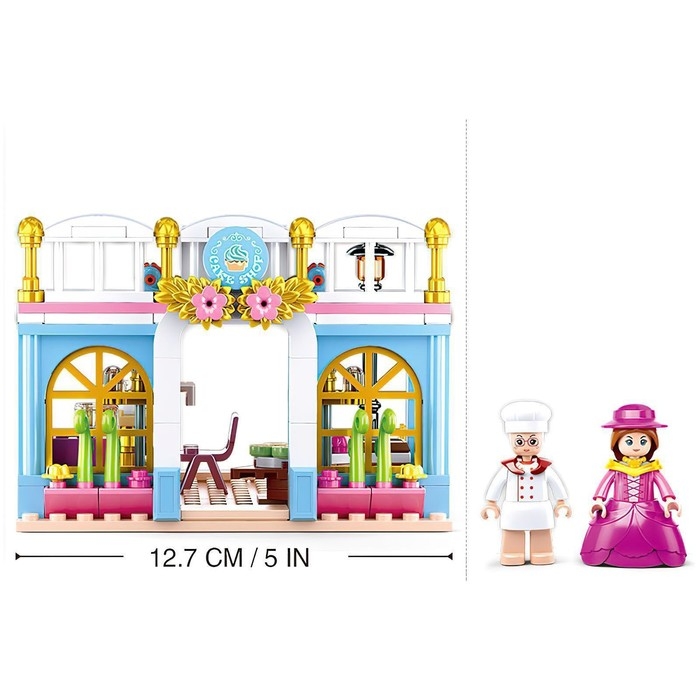 Конструктор Розовая Мечта &laquo;Кафе&raquo;, 199 деталей