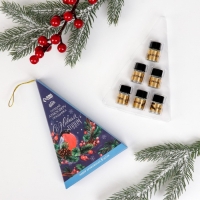 Аромамасла новогодние &laquo;С Новым годом&raquo; на Новый год, набор 6 шт, 3 мл