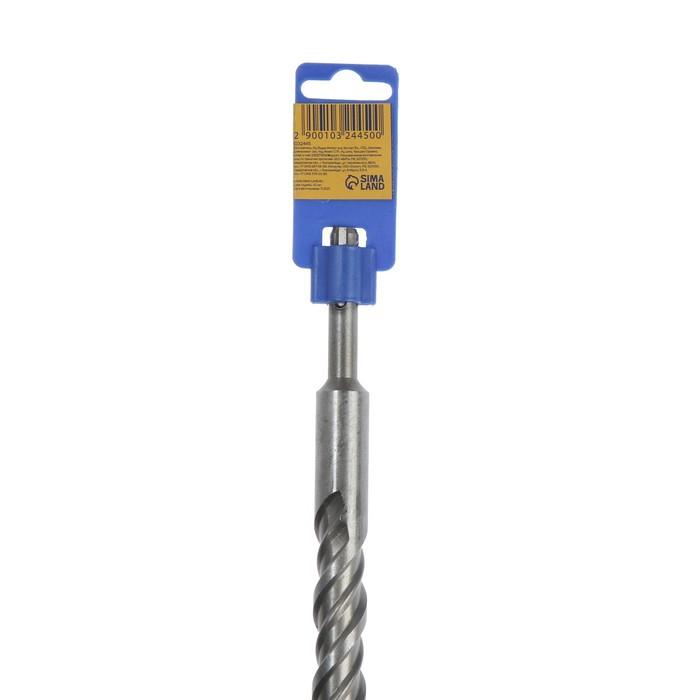 Бур по бетону ТУНДРА, двойная спираль, SDS-plus, 26 х 800 мм