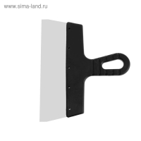 Шпатель фасадный ЛОМ, 250 мм, нержавеющая сталь, пластиковая рукоятка Шпатель фасадный ЛОМ, 250 мм, нержавеющая сталь, пластиковая рукоятка