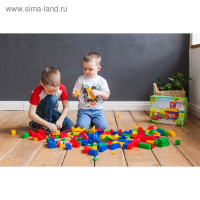 Конструктор «МОЙ ГОРОД: Пожарная часть», 138 деталей Конструктор «МОЙ ГОРОД: Пожарная часть», 138 деталей