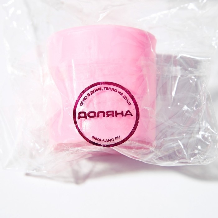 Молд Доляна &laquo;Совёнок&raquo;, силикон, 5&times;5,5 см, цвет розовый