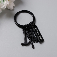 Брелок металл "Инструменты" МИКС 3х1 см