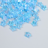 Набор бусин для творчества пластик "Звезда. Синий перламутр" набор 20 гр 1,1х1,1х0,4 см Набор бусин для творчества пластик "Звезда. Синий перламутр" набор 20 гр 1,1х1,1х0,4 см