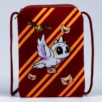 Сумка детская плюшевая "Волшебная сова" плоская Сумка детская плюшевая "Волшебная сова" плоская