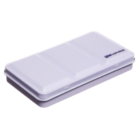 Краски акварельные, перламутровые, в металлической коробке, 12 цветов