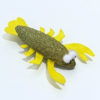 Игрушка для кошек «Рак» из кошачьей мяты, 7.5 х 2 см Игрушка для кошек «Рак» из кошачьей мяты, 7.5 х 2 см