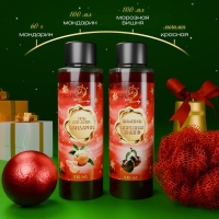 Новогодний подарочный набор косметики «Свет рождественской звезды» для душа и ванны, красная серия Новогодний подарочный набор косметики «Свет рождественской звезды» для душа и ванны, красная серия