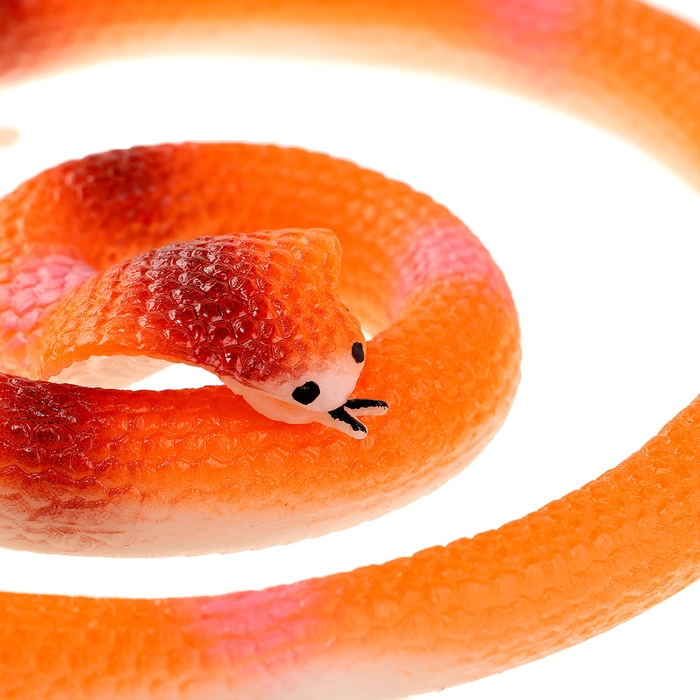 Новый год! Игрушка-антистресс "Змейка" 70см, микс, в шоубоксе