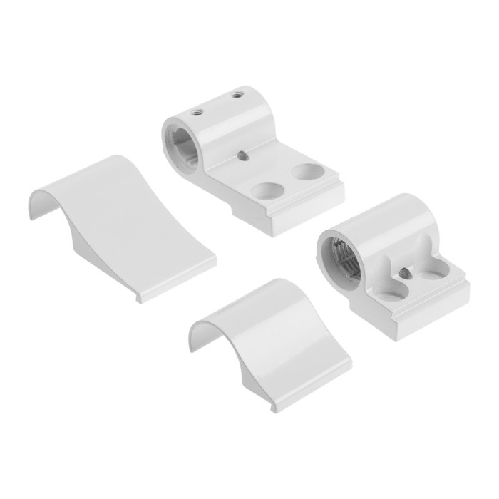 Петля для алюминиевой двери, до 120 кг, двухсекционная, белая Петля для алюминиевой двери, до 120 кг, двухсекционная, белая