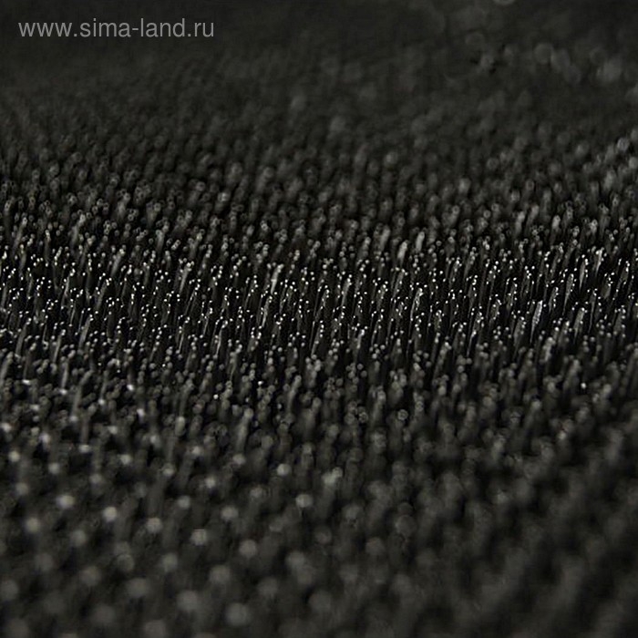 Покрытие ковровое щетинистое &laquo;Травка&raquo;, 0,9&times;15 м, в рулоне, цвет чёрный