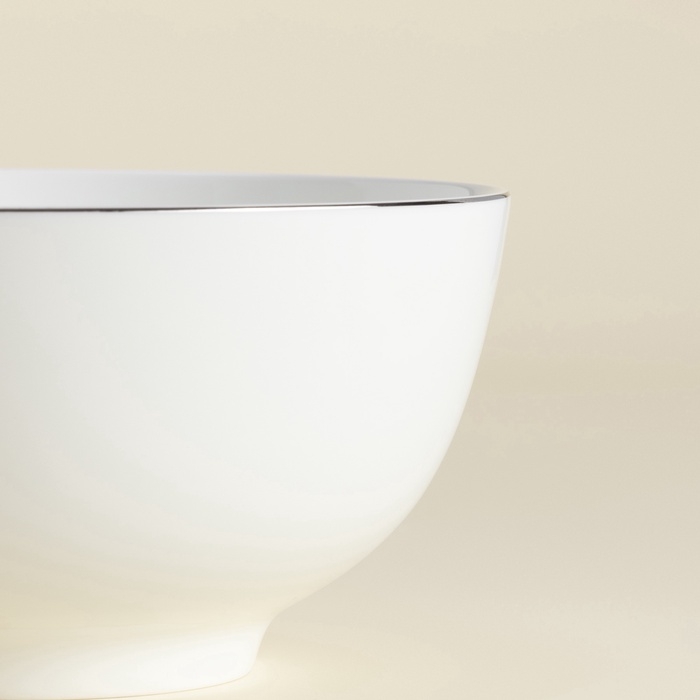 Салатники SL Home &laquo;Каскарон&raquo;, 900 мл, d=16 см, набор 2 шт, костяной фарфор, белые