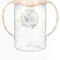 Новогодний подарочный детский набор: книжка шуршалка и бутылочка 150 мл Новогодний подарочный детский набор: книжка шуршалка и бутылочка 150 мл