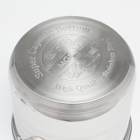 Набор кастрюль из нержавеющей стали «Абель», 4 предмета: 7 л, 9 л, 10 л, 12 л, крышки, индукция Набор кастрюль из нержавеющей стали «Абель», 4 предмета: 7 л, 9 л, 10 л, 12 л, крышки, индукция