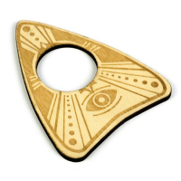 Спиритическая доска для вызова духов, поле (42х55 см), деревянный бегунок, 16+ Спиритическая доска для вызова духов, поле (42х55 см), деревянный бегунок, 16+