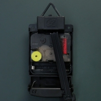 Часы настенные интерьерные, с мятником "Ассиметрия", бесшумные, 34 х 64 см