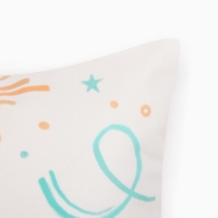 Новый год. Символ года. Змея. Чехол на подушку Этель &laquo;Настроение игривое&raquo; 40х40 см, велюр