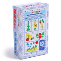 Дидактический материал «Геометрические фигуры. Больше-меньше» Дидактический материал «Геометрические фигуры. Больше-меньше»