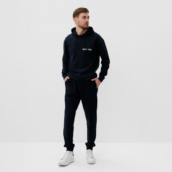 Брюки спортивные мужские DIROMM р. 52, цвет синий Брюки спортивные мужские DIROMM р. 52, цвет синий