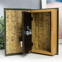 Сейф-книга дерево кожзам "Путешествия Гулливера. Джонатан Свифт" 21х13х5 см