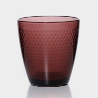 Стакан низкий стеклянный &laquo;Концепто Идиль&raquo;, 250 мл, цвет лилак