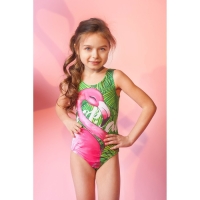 Купальник KAFTAN "Tropical", рост 122-128 (34), зелёный Купальник KAFTAN "Tropical", рост 122-128 (34), зелёный