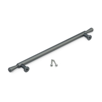 Ручка скоба CAPPIO RS145, м/о 192, цвет графит Ручка скоба CAPPIO RS145, м/о 192, цвет графит