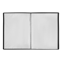 Папка с 20 вкладышами А5, 500 мкм, Calligrata, текстура "песок", черная Папка с 20 вкладышами А5, 500 мкм, Calligrata, текстура "песок", черная