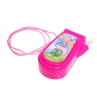 Музыкальный телефон «Зверюшки», русская озвучка, световые эффекты, работает от батареек, МИКС Музыкальный телефон «Зверюшки», русская озвучка, световые эффекты, работает от батареек, МИКС