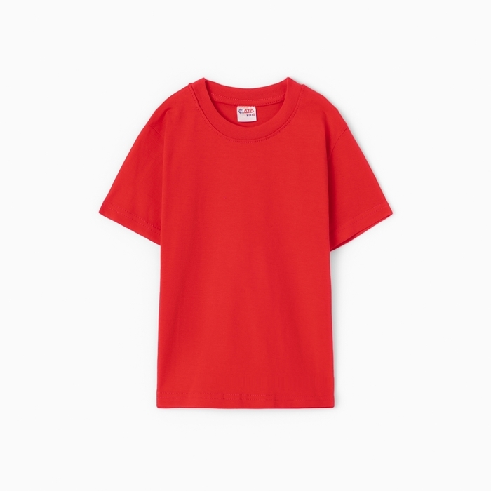 Футболка детская, цвет красный, рост 128 см Футболка детская, цвет красный, рост 128 см