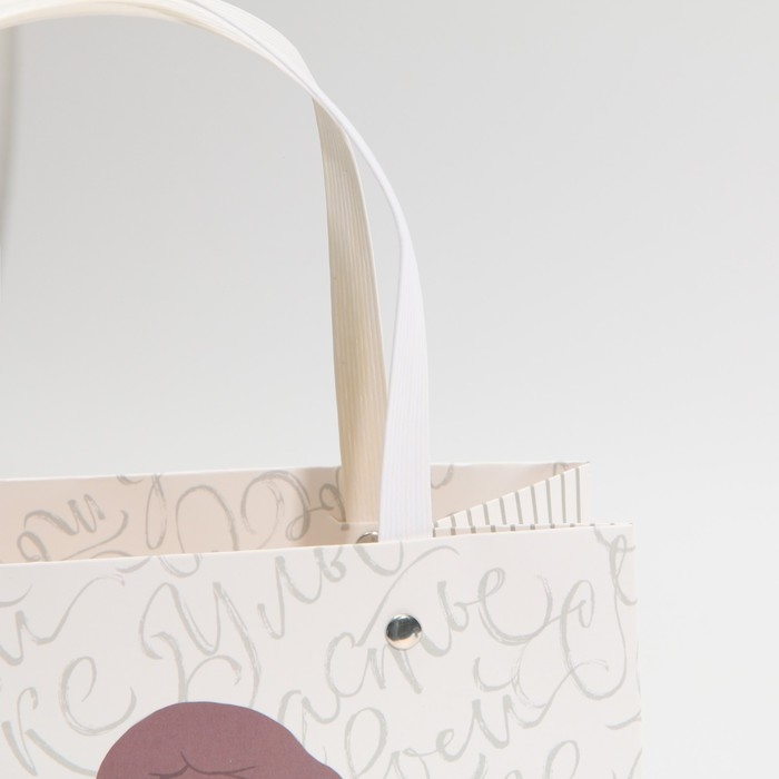 Пакет подарочный, упаковка, &laquo;Девушка&raquo;, 20 х 20 х 10 см