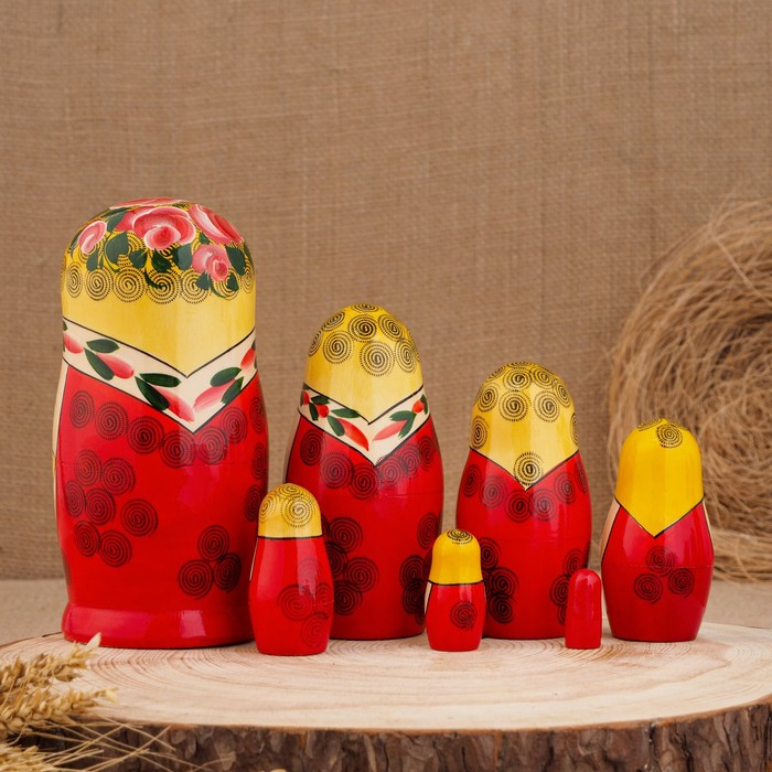 Матрешка Матрешка "Семёновская", 7-и кукольная, высшая категория