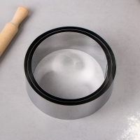 Набор форм для выпечки и выкладки «Круг», d=20 см, 22 см, 24 см, h= 8.5 см, 3 шт Набор форм для выпечки и выкладки «Круг», d=20 см, 22 см, 24 см, h= 8.5 см, 3 шт