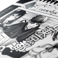 Скетчбук в твердой обложке на гребне А5, 80 л. 100 г/м &laquo;Аниме. Комикс&raquo;