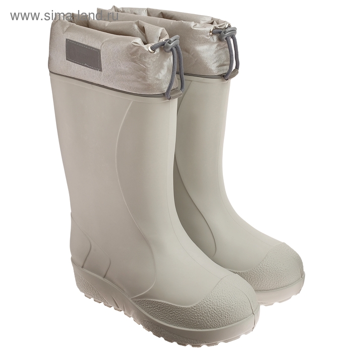 Сапоги женские с надставкой и утеплителем ICE Land Д543-НУ, -60&deg;С, размер 37-38, цвет жемчужный