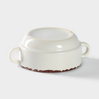 Бульонница фарфоровая Antica perla, 300 мл, d=11,5 см, цвет белый Бульонница фарфоровая Antica perla, 300 мл, d=11,5 см, цвет белый