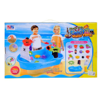 Столик игровой &laquo;Кораблик&raquo;, с песочным набором, 16 аксессуаров для игры с песком и водой, объём ведра 0,25 л