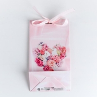 Пакет подарочный с лентой, упаковка, &laquo;Мечтай&raquo;, 13 х 23 х 7 см