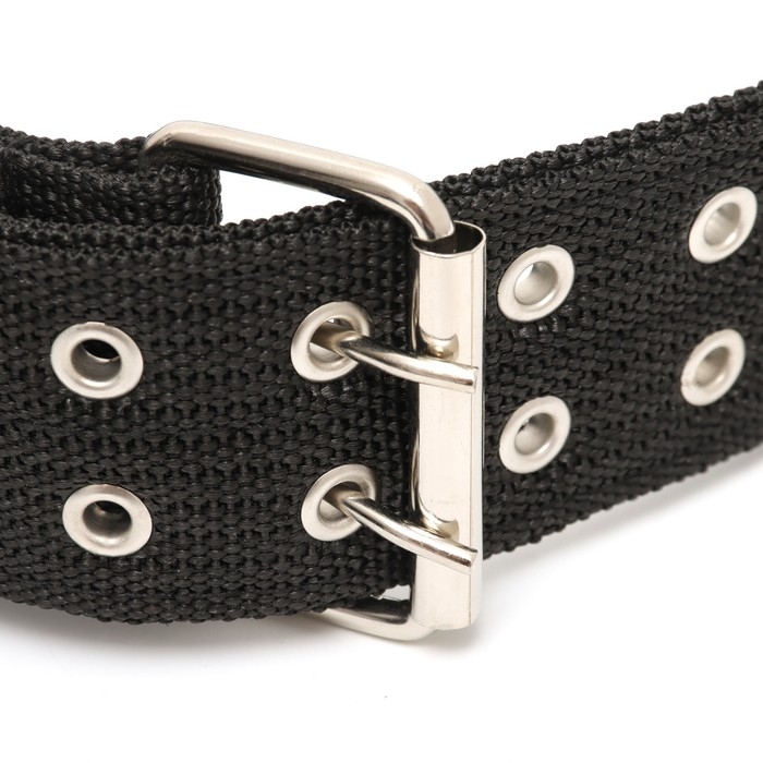 Ошейник четырехслойный, 80 х 4,9 см, ОШ 65-75 см, полиэстер, чёрный Ошейник четырехслойный, 80 х 4,9 см, ОШ 65-75 см, полиэстер, чёрный