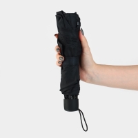 Зонт женский механический &laquo;FCKNG WTHR&raquo;, 8 спиц, d=95, цвет чёрный