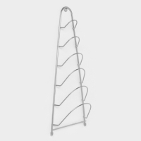 Подставка для крышек подвесная, 19,5&times;9&times;46 см, хром