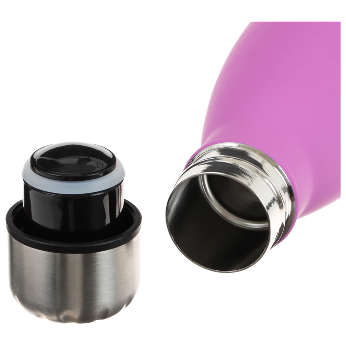 Термобутылка ONLYTOP, 500 мл, цвет фиолетовый