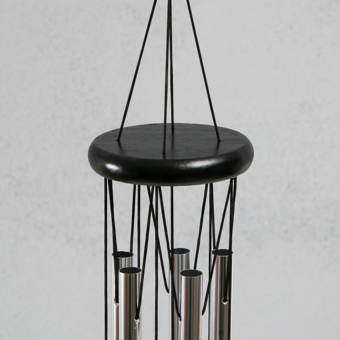 Музыка ветра металл, пластик Музыка ветра металл, пластик "Филин на ветке" 5 трубок 60 см