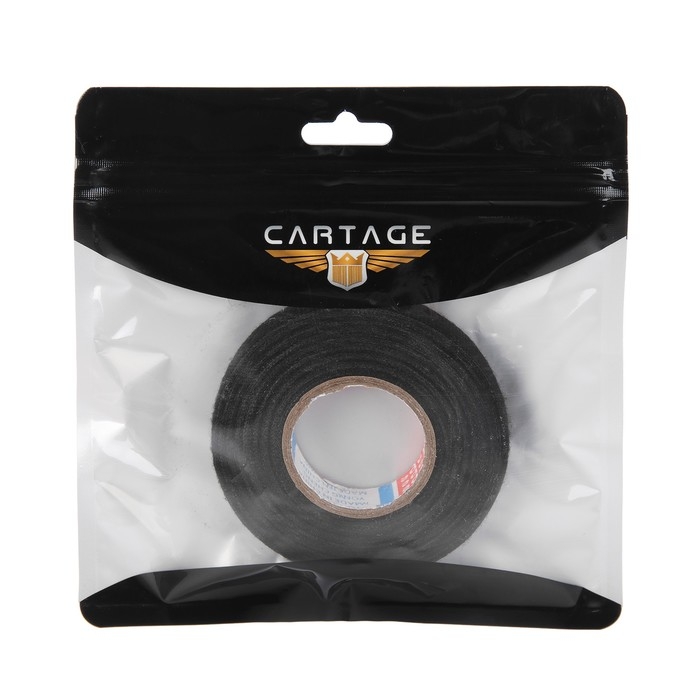 Клейкая лента Cartage, текстильная, термостойкая, 15 мм × 15 м Клейкая лента Cartage, текстильная, термостойкая, 15 мм × 15 м