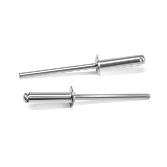 Заклёпки вытяжные ТУНДРА, алюминий-сталь, 50 шт, 4 х 16 мм Заклёпки вытяжные ТУНДРА, алюминий-сталь, 50 шт, 4 х 16 мм