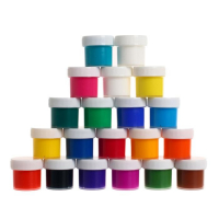 Краска акриловая, набор 20 цветов х 20 мл, "Луч", художественные Краска акриловая, набор 20 цветов х 20 мл, "Луч", художественные