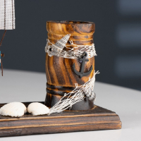 Набор настольный "Корабль" с карандашницей 22*7*15см Набор настольный "Корабль" с карандашницей 22*7*15см