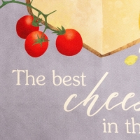 Набор кухонный &laquo;Cheese&raquo; подставка, полотенце, формочка