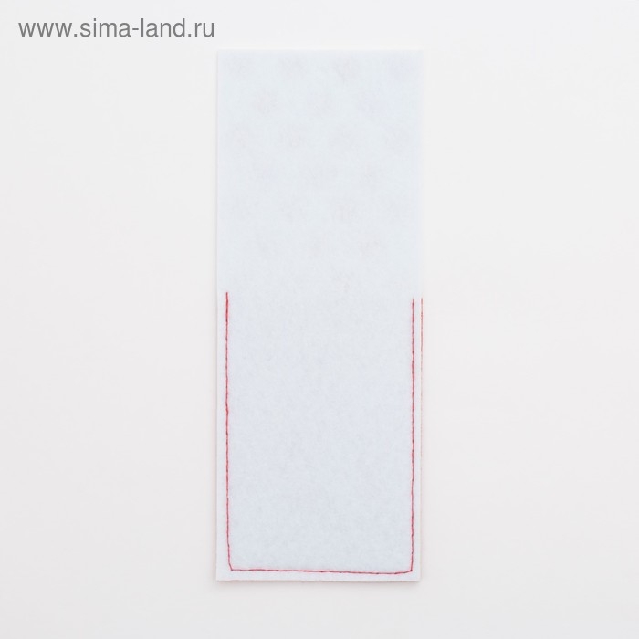 Новый год. Конверт для столовых предметов «Время чудес» 8,5х22 см, 100% п/э, фетр Новый год. Конверт для столовых предметов «Время чудес» 8,5х22 см, 100% п/э, фетр